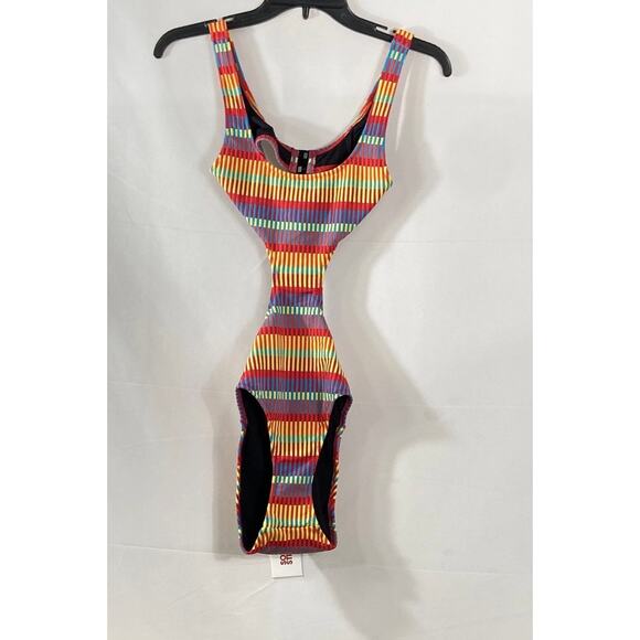 Solid & Striped Other - NWT Solid & Striped The Sarah Technicolor Mosaic One Piece Swimsuit Sz.